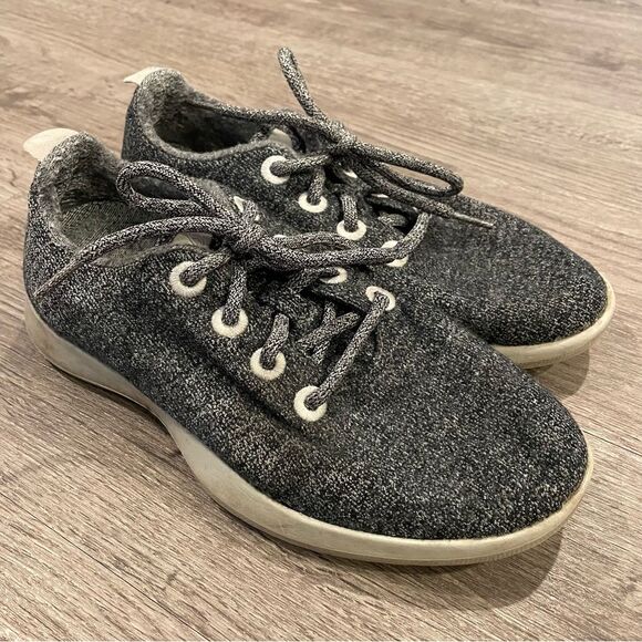 ALLBIRDS The Wool Runners Heathered Gray Wool Sneakers - Picture 1 of 11